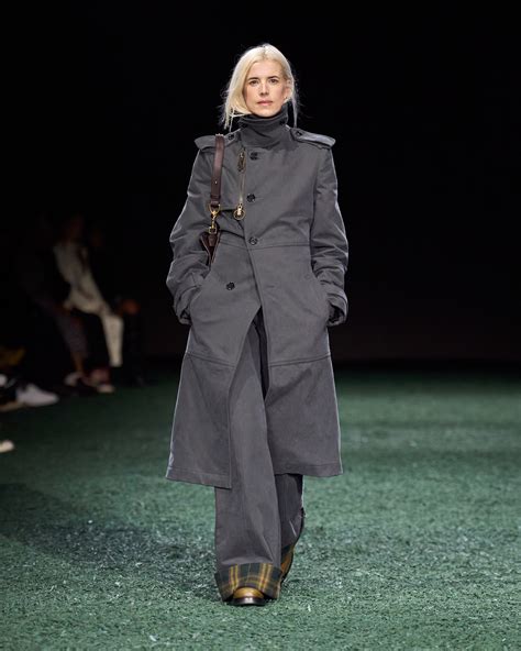 burberry london week end|burberry winter 2024 runway green.